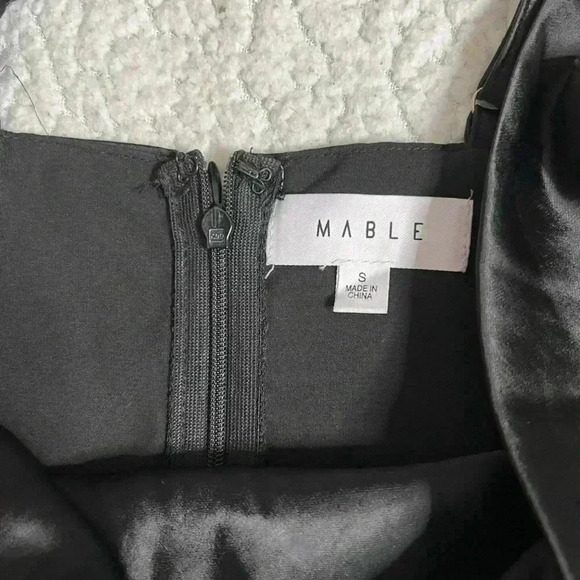 Mable Satin Cocktail Dress size Small - Picture 3 of 6